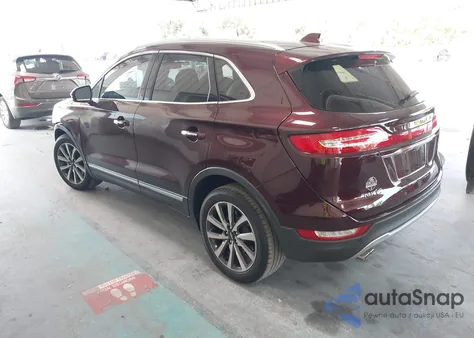 2019 Lincoln Mkc Reserve z USA, uszkodzony, nr VIN 5LMCJ3C94KUL50192